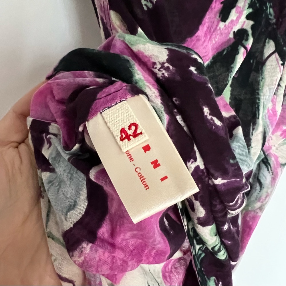 Marni Abstract Print Tank Top - Picture 8 of 8